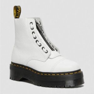 Dr. Martens Sinclair Milled Nappa Leather Platform Boots